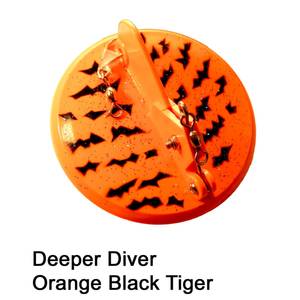 DREAM WEAVER Size 4 Orange Black Tiger Deeper Diver