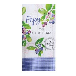 Set of 2 BEE INSPIRED Honey Bee Terry Kitchen Towels by Kay Dee Designs 