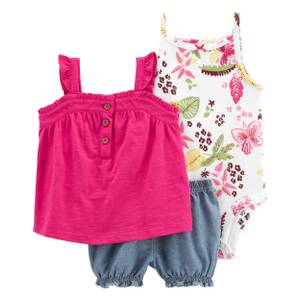 Carters Girls 0-12 Months Leopard Pocket Dot Dress – S&D Kids