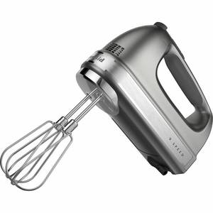 KitchenAid Model KHM512ER 5-Speed Ultra Power Hand Mixer Motor - Red Wit  Beaters