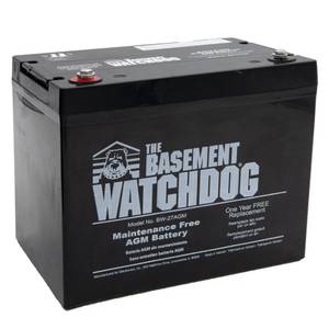 Basement Watchdog Maintenance Free AGM Standby Battery