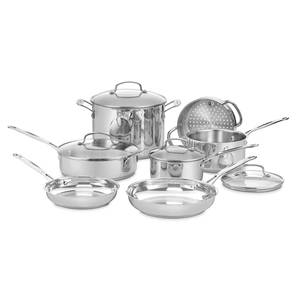 Cuisinart Chef's Classic Hard Anodized 17 Piece Cookware Set