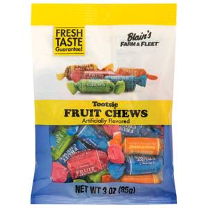 Blain's Farm & Fleet 3 oz Fruit Flavored Tootsie Rolls - 719684
