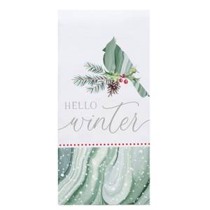 Christmas Tranquility Fa La La Dual Purpose Terry Towel