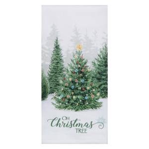 Christmas Tranquility Fa La La Dual Purpose Terry Towel