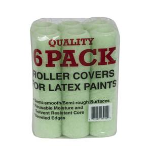 Linzer 4 High Density Foam Paint Roller Cover, Package Of 5