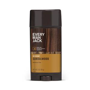 Every Man Jack 3 oz Sandalwood Aluminum Free Deodorant