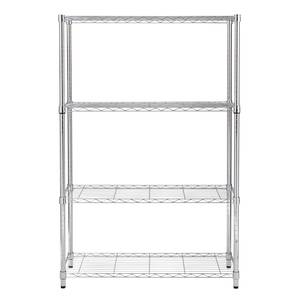 Honey Can Do 4-Tier Heavy-Duty Adjustable Shelving Unit with 250-lb Weight Capacity