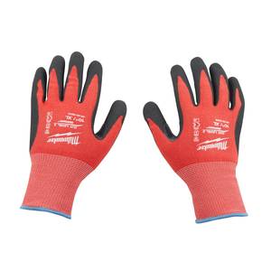 Milwaukee 48-22-8972 Impact Cut Level 3,Nitrile Dipped Gloves