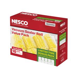 Nesco VS-03R Replacement Bag Rolls, Clear - 2 pack