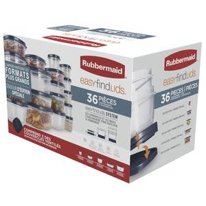 Rubbermaid Meal Prep Premier Food Storage Container, 28 Piece Set