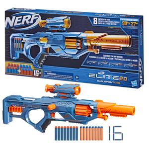 NERF Fortnite Blue Shock Dart Blaster - F4108
