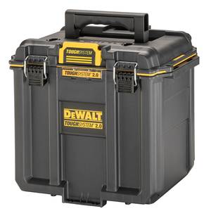 DEWALT TSTAK Tool Box, Deep, Long Handle, Extra Large Design, Fixed Divider  for Tool Organization, Water and Debris Resistant (DWST17814) : :  DIY & Tools