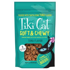 Tiki Cat 6-Pack, 2 oz Crunchers Tuna Dry Cat Treats - TKI10868