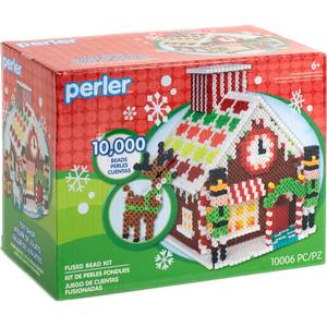  Perler Activity Kit and Storage Trays, 8000 Beads + pegboards,  8006 pcs : Arts, Crafts & Sewing