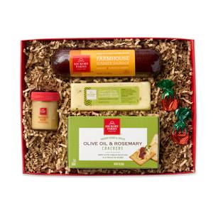  Hickory Farms Savory Sausage and Cheese Sampler Gift