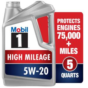 Mobil 1 Annual Protection Full Synthetic Motor Oil 5W-30, 5 Quart