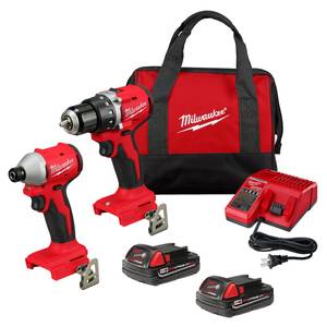 Milwaukee m18 drill and best sale driver set