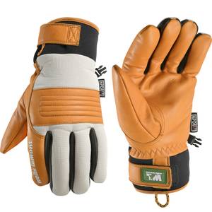 Wells Lamont Mens Cowhide Full Leather Slip-On Winter Work Gloves