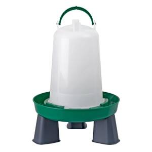 My Favorite Chicken 1.5 Gallon Poultry Bayonet Drinker Waterer with Legs