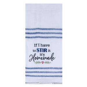 Go With The Flow Design Flour Sack Towel (Teal or Blue) – KatCo