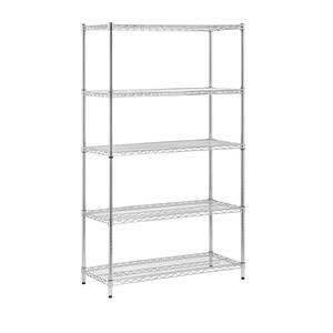 Honey Can Do 5-Tier Heavy-Duty Adjustable Shelving Unit with 800-lb Shelf Capacity