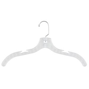 Honey-Can-Do Recycled Plastic White Hangers, 60-Pack