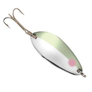 acme Little Cleo Spoon Fishing Lure, Nickel Neon Green Color, 1/3 oz Size