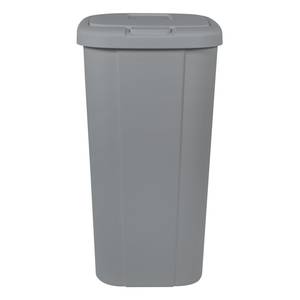 Rubbermaid 13.25 Gallon Rectangular Spring-Top Lid Wastebasket, White (3 Pack)