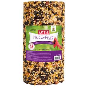 Kaytee Nut and Fruit Seed Cylinder, 31.04 oz Gourmet Healthy Mix