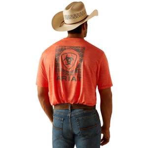 ARIAT Men's USA Banner Shield Short Sleeve Graphic T-Shirt - 10047595-L