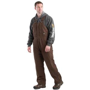 Carhartt Men's Loose Fit Firm Duck Insulated Bib Overall - 104393