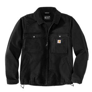 Mens black carhartt jacket best sale