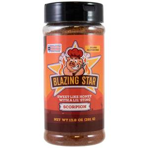 Blazing Star 13.8 oz Scorpion Rub & Seasoning