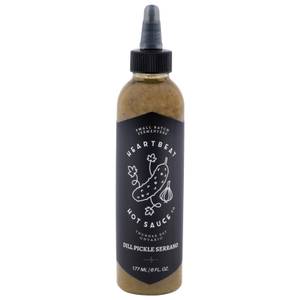 Heartbeat 6 oz Dill Pickle Serrano Hot Sauce