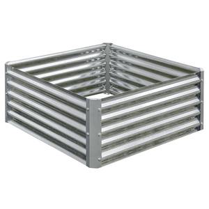Arrow Grow-It 3 x 3 ft Galvanized Raised Bed Garden