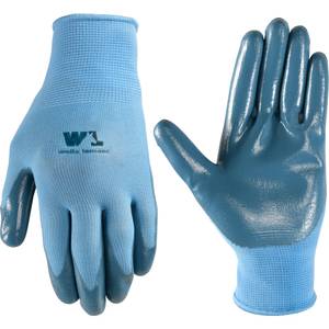 Wells Lamont Women's Nitrile Coated Grip Work and Gardening Gloves