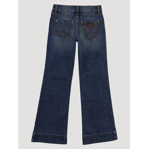 Wrangler Girl's Wide Leg Trouser Jeans