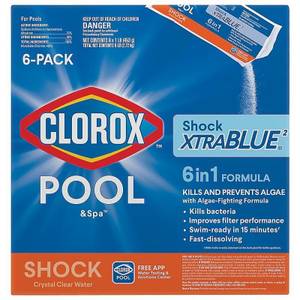 Clorox Pool & Spa 6-Pack 16 oz Pool Shock