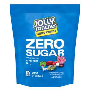Jolly Rancher 6.1 oz Zero Sugar Assorted Fruit Flavored Hard Candy