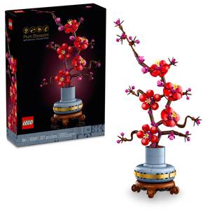 LEGO Icons Plum Blossom Flower Decor 10369 Building Kit
