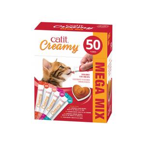 Catit 50-Pack  Assorted Creamy Treat Tube