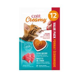 Catit 12-Pack Tuna Creamy Treat Tube
