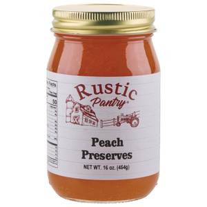 Rustic Pantry 16 oz Peach Preserves