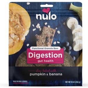 NULO Functional Granola Digestion Dog Treats 10 oz, Supports Digestive Health