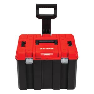 Craftsman VERSASTACK System 20-in Red Plastic Wheeled Lockable