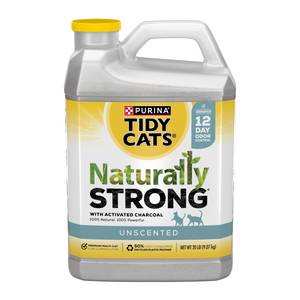 Tidy Cats 20 lb Unscented Clumping Natural Cat Litter