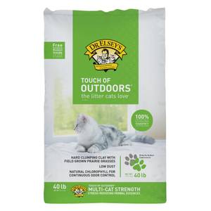 Dr. Elsey's 40 lb Touch of Outdoors Stress-Reducing Clumping Clay Cat Litter