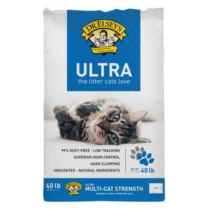 Dr. Elsey's 40 lb Ultra UnScented Clumping Clay Cat Litter