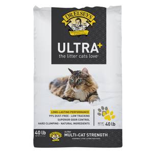 Dr. Elsey's 40 lb Ultra+ Clumping Clay Cat Litter